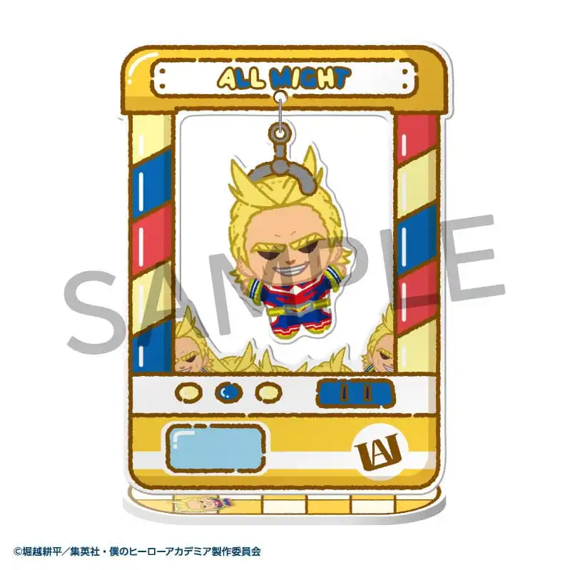 My Hero Academia Acrylic Figure Chara Catcher 9 cm Blind Box - 1 Unidade
